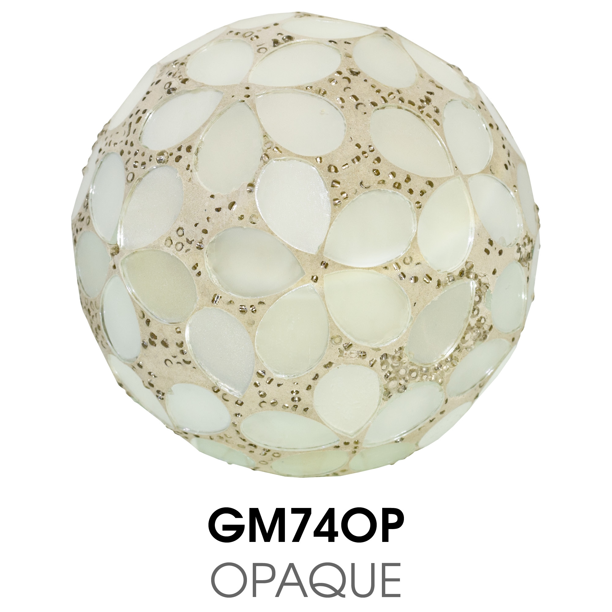 Small Mosaic Polyform Ball - Opaque