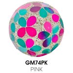Small Mosaic Polyform Ball - Pink