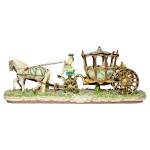 Capodimonte Coach and Horses Completely Restored