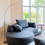 LED Curved Floor Lamp in our Showroom