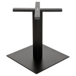 Square Black Matt Coffee Table Base