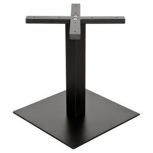Square Black Matt Coffee Table Base