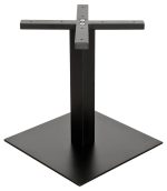 Square Black Matt Coffee Table Base