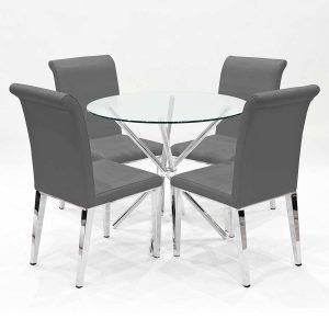 Kirkland Grey Dining Set