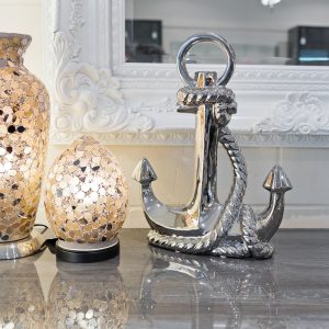 Ceramic Silver Anchor in our Showroom