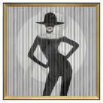 Art & Fashion Model Kinetic Wall Art - Front View