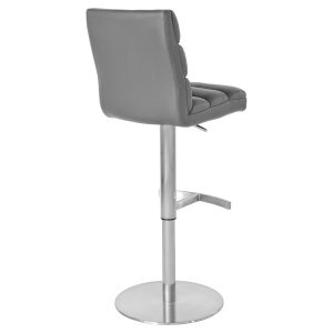 Bianca Bar Stool - Grey - Back