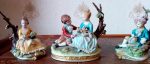 Set of Three Children Porcelain Figurines