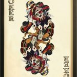 Joker Playing Card Collage Wall Art
