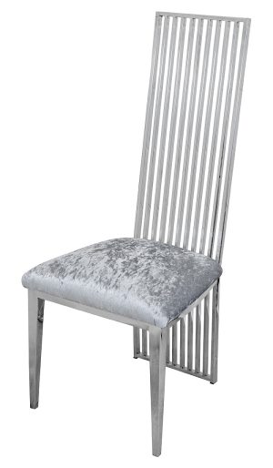 Mc'Sky High Back Metal Dining Chair