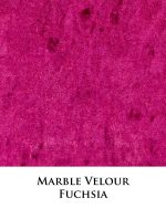 Marble Velour - Fuchsia