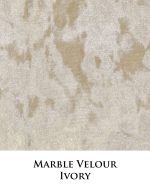 Marble Velour - Ivory