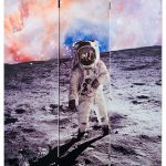 Space Man Double Sided Room Divider