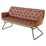 Leyton Two-tone Sofa in Brown