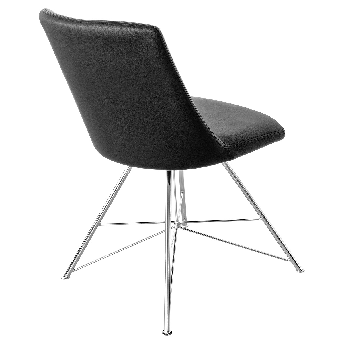 Bexley Dining Chair in Black - Back