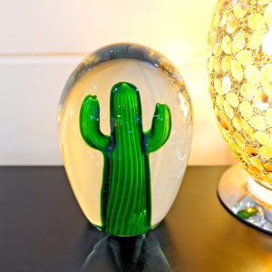 Large Glass Cactus in our Showroom