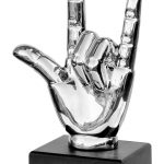 Ceramic I Love You Hand Sign