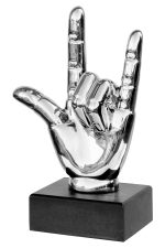 Ceramic I Love You Hand Sign