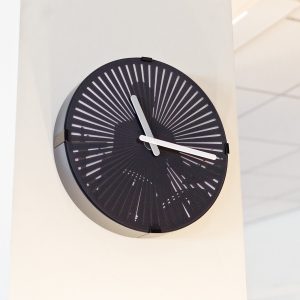 Animated Clock - Drummer in our Showroom