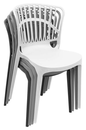 Eden Garden Chairs Stacked
