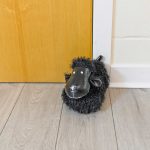 Black Sheep Door Stop Plush in our Showroom