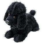 Black Poodle Door Stop Plush