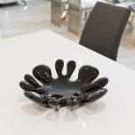 Ceramic Black Splash Dish in our Showroom