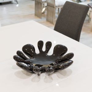 Ceramic Black Splash Dish in our Showroom