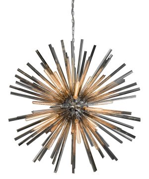 Silver Flare Chandelier