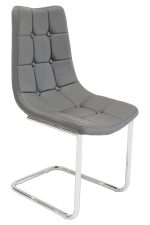Menson Grey Dining Chair - Front