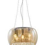 Smoked Shade Chandelier