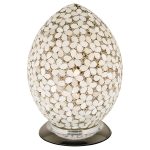 Mosaic Glass Egg Lamp - Opaque