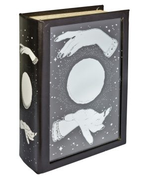 Mirrored Crystal Ball Book Box