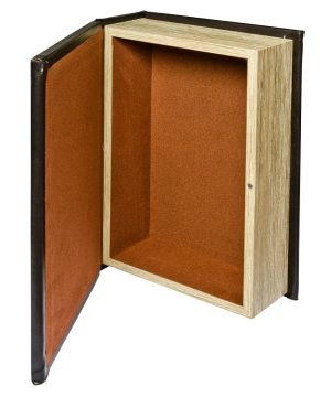 Mirrored Crystal Ball Book Box - Open