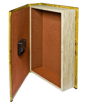 Clock Storage Book Box - Open