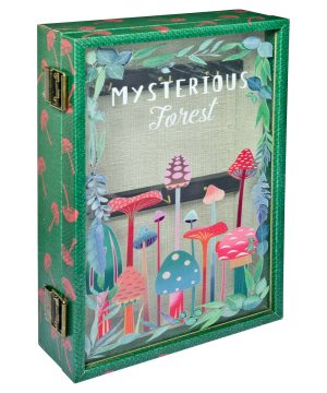Mysterious Forest Storage Book Box - Front