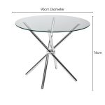 Criss-cross Dining Table - Dimensions