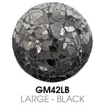 Mosaic Glass Balls - Large - Set of 4 - Image 3