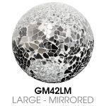 Mosaic Glass Balls - Large - Set of 4 - Image 6