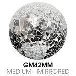 Mosaic Glass Balls - Medium - Set of 6 - Image 6