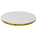 White Ceramic Round Table Top