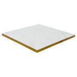 White Ceramic Square Table Top