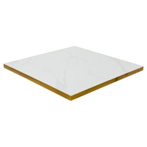 White Ceramic Square Table Top