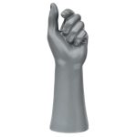 Ceramic Grey Hand Sculpture