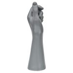 Ceramic Grey Hand Sculpture - Image 5