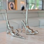 Ceramic Yoga Ladies in our Showroom