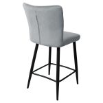 Carter Breakfast Bar Stool - Grey - Back