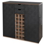 Alabama Extending Black Breakfast Bar - Image 3