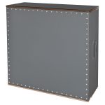 Alabama Extending Grey Breakfast Bar - Image 5