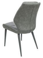 Darius Grey Dining Chair - Back